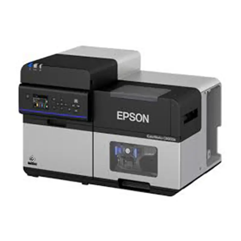 epson colorworks c8000 impresora etiquetas vista diagonal