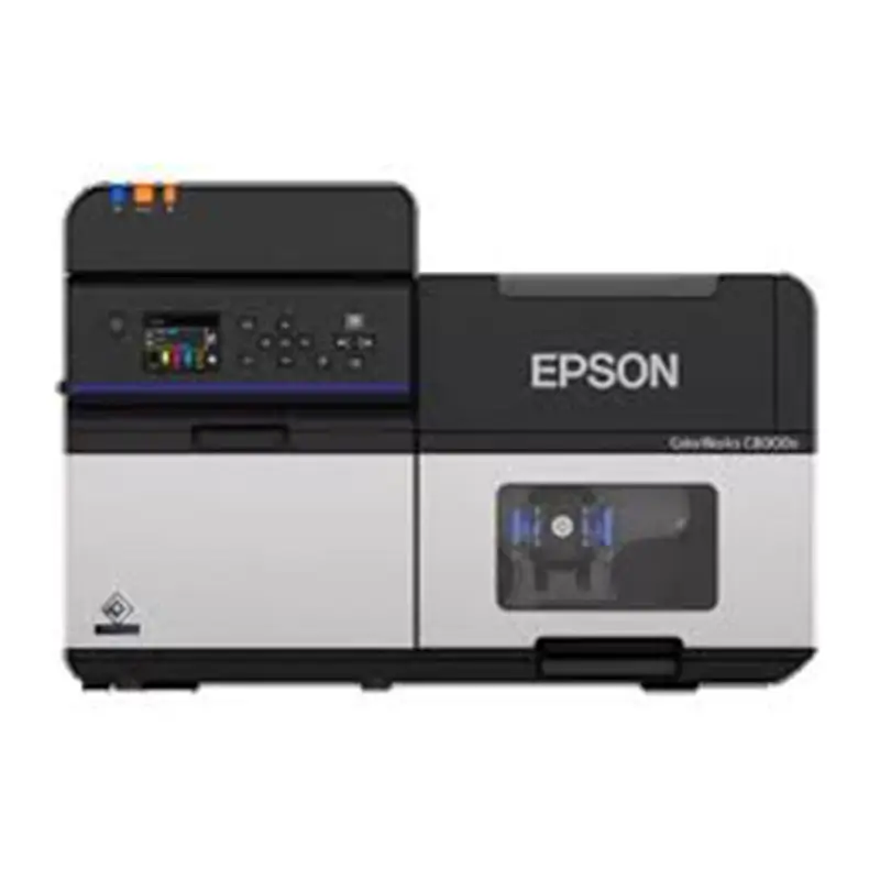 epson colorworks c8000 impresora etiquetas vista frontal