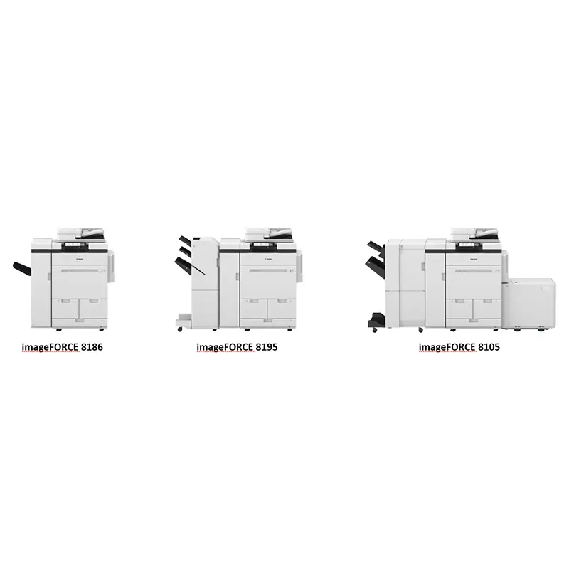 canon imageforce serie 8100 produccion